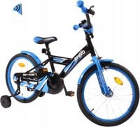 ROWEREK DZIECIĘCY ROWER 18" dla CHŁOPCA KÓŁKA BOCZNE ENERO ENERO EM-1057