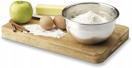 MISKI METALOWE stalowe GŁĘBOKIE NIERDZEWNE KOMPLET MISEK KUCHENNYCH ZE STAL na Arena.pl