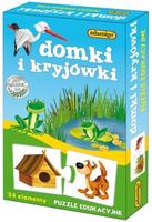 Domki i kryjowki - puzzle edukacyjne 06670