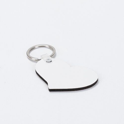 Dwustronny brelok z MDF-u do sublimacji - serce Lover na Arena.pl