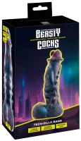 beasty cocks tech-zilla bang silikonowy model reptilia 23,5 cm