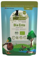 Monoproteinowa karma dla kota bez GMO Catz Finefood Bio N.505 KACZKA 85g