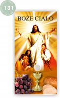 BOŻE CIAŁO Baner Plandeka 200x100 cm dekoracja