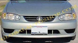 Toyota Corolla - Chromowane Listwy Chrome Grill Atrapy Zderzaka Tuning zdjęcie 1