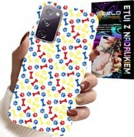 ETUI DO SAMSUNG GALAXY S20 LITE - ŁAPKI KOŚCI PIES PATROL BAJKI + SZKŁO