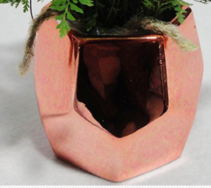 Doniczka  - Modern Design - METAL na Arena.pl