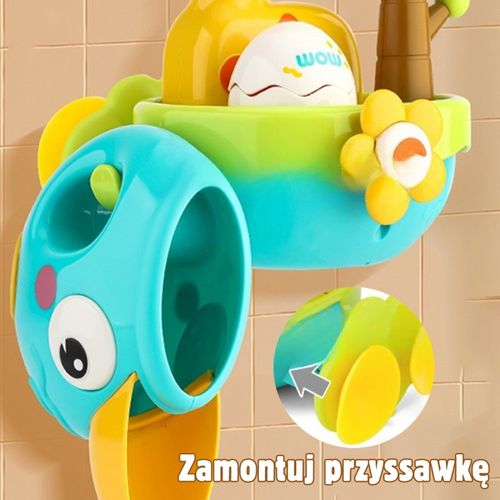 WOOPIE BABY Zabawka do Kąpieli Żyrafa z Lejkiem na Przyssawke na Arena.pl