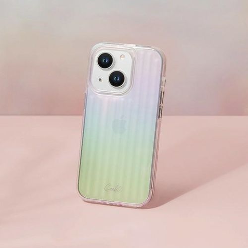 uniq etui coehl linear iphone 14 plus /15 plus 6.7 opalowy/iridescent na Arena.pl