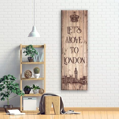 Deco Panel, Sentencja o londynie 40x120 na Arena.pl