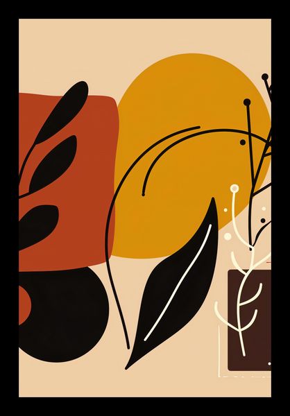 Plakat 30x45cm Ciepłe Kontury zdjęcie 2