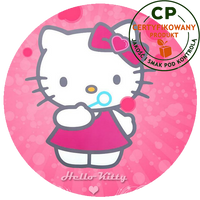 Opłatek na tort Hello Kitty