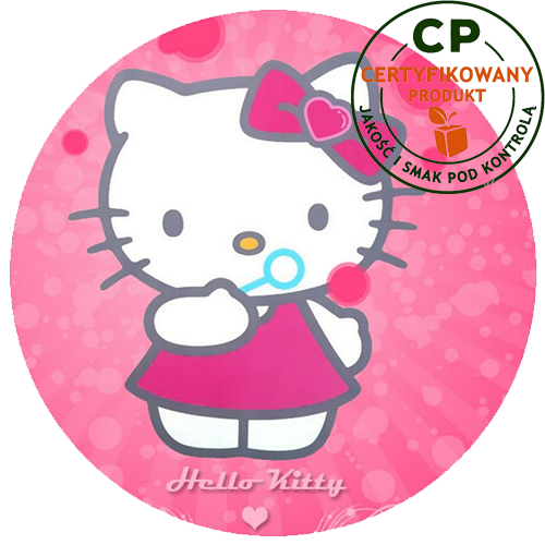 Opłatek na tort Hello Kitty zdjęcie 1