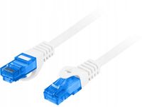 Kabel RJ45 - RJ45 LANBERG 15 m Biały