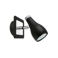 Lampa kinkiet ścienny KINGA 1D czarny GU10 1x4W 03251 Struhm