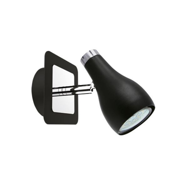 Lampa kinkiet ścienny KINGA 1D czarny GU10 1x4W 03251 Struhm zdjęcie 1