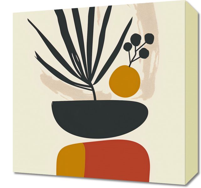 Obraz 40x40cm Botaniczny Wgląd zdjęcie 1