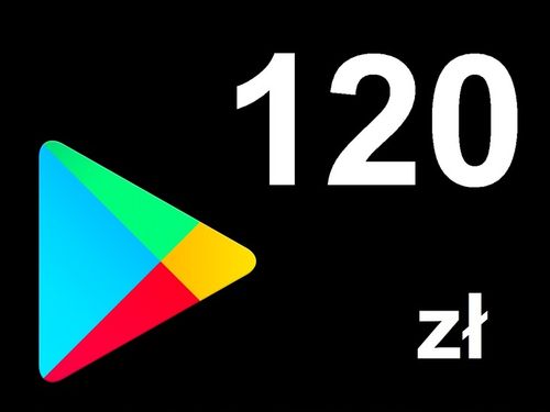 Karta Google Play 120zł Kod Prepaid Klucz Android na Arena.pl
