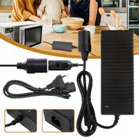 AC TO DC CONVERTER,120W 100V-240V TO 12V/10A CIGARETTE LIGHTER ADAPTER