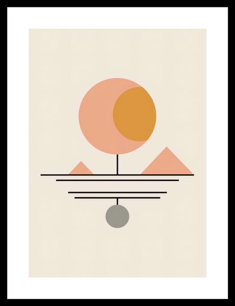 Plakat 25x35cm Geometryczna Utopia zdjęcie 3