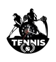 Zegar ścienny z płyty winylowej Tenis 59.13