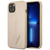 Guess GUHCP13SPSATLE iPhone 13 mini 5,4" beżowy/beige hardcase Saffiano