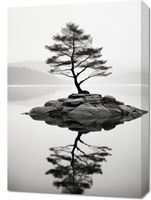 Obraz 50x70cm Samotne Drzewo