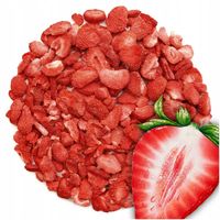 Truskawka Liofilizowane Plastry Owoce Naturalne Bezglutenowe Do Kuchni