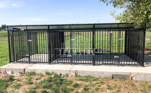 Kojec dla Psa 3w1 6x2m Klatka XXL 3 stanowiska TS657 na Arena.pl