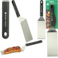 ŁOPATKA DO GRILLA GRILLOWANIA NAKŁADANIA OBRACANIA MIĘSA STALOWA KUCHENNA