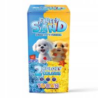 Zestaw Fluffy Sand TUBAN - Puszysty piasek niebieski i żółty