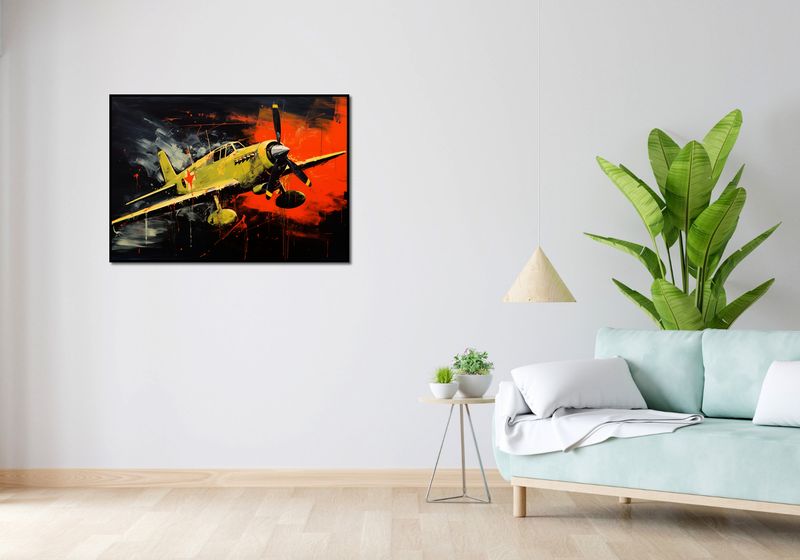 Plakat 100x70cm Barwny Przelot zdjęcie 4