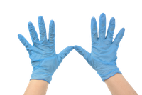 Rękawice nitrylowe niebieskie 'M'  a'100 diagnostyczne