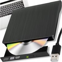 NAPĘD CD-R/DVD-ROM/RW ZEWNĘTRZNY USB 3.0 NAGRYWARKA PRZENOŚNY ODTWARZACZ