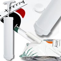 POMPKA RĘCZNA DO WORKÓW PRÓŻNIOWYCH WYSYSANIA POWIETRZA LEKKA WYDAJNA XXL