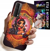 ETUI DO HUAWEI P SMART 2021 - SUCKER FOR YOU MODNE LALKA CASE + SZKŁO