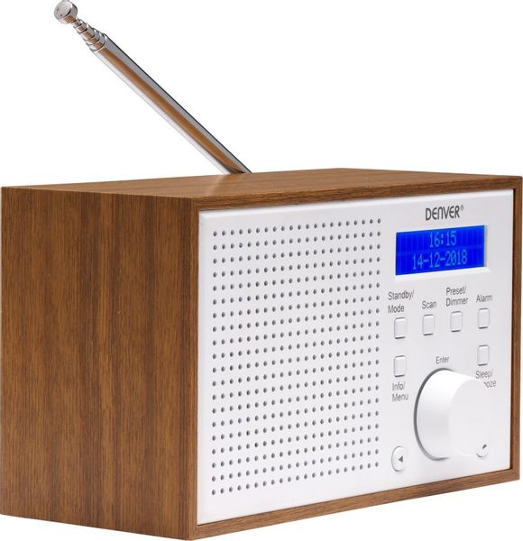 RADIO DENVER DAB-46 BIAŁY, DDAB46W zdjęcie 4