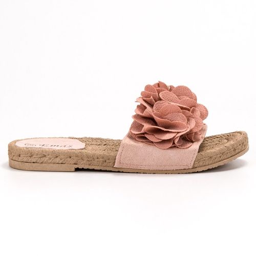 Pudrowe Klapki Espadryle r.41 na Arena.pl