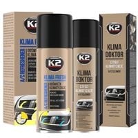 K2 Zestaw do odświeżania klimatyzacji Klima Doktor+Klima Fresh