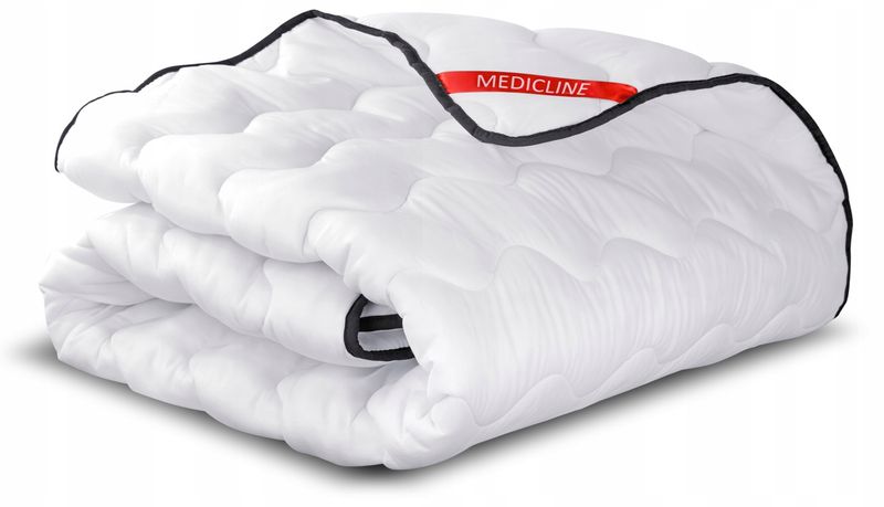 KOŁDRA CAŁOROCZNA 155x220 ANTYALERGICZNA PIKOWANA MIĘKKA CIEPŁA ODDYCHAJĄCA zdjęcie 1