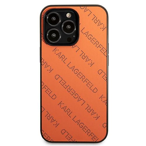 Etui Karl Lagerfeld do iPhone 13 Pro Max, Pomarańczowy na Arena.pl