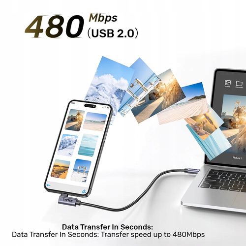 Kabel Unitek USB typ C - USB typ C 2 m czarny na Arena.pl