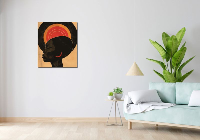 Obraz 60x70cm Gorące Promienie zdjęcie 2