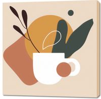 Obraz 100x100cm Ranna Kawka