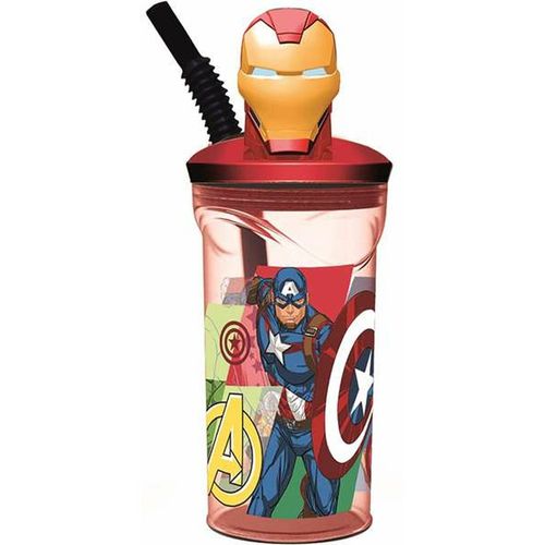 Kubek ze Słomką The Avengers Seven Wonders Iron Man 360 ml na Arena.pl