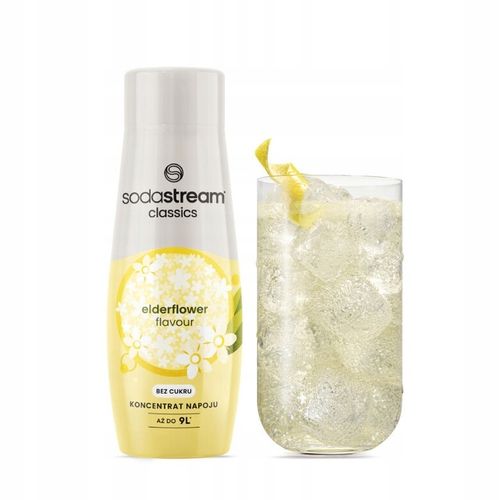 Zestaw Syrop do wody SodaStream Elderflower Bez cukru 3x440ml +Torba GRATIS na Arena.pl