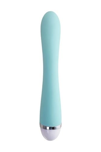 vibrator with clitoral stimulator flovetta by toyfa iris, silicone, mint, na Arena.pl