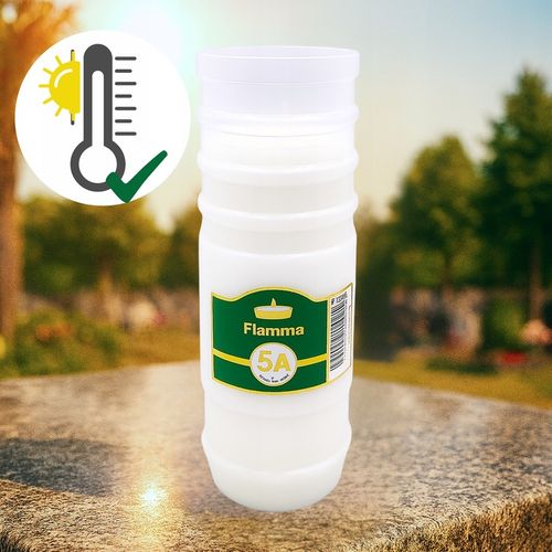 Wkłady do Zniczy Rewelacyjne na Upał Parafinowe 5dni x12 Długopalące do120h na Arena.pl