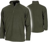 Bluza Troyer mikropolaru oliwkowa 3XL