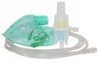 ZESTAW DLA DOROSŁEGO DO INHALATORA INTEC MASKA NEBULIZATOR PRZEWÓD