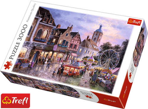 Trefl Puzzle Wesołe miasteczko 3000 elementów na Arena.pl
